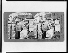 Photo:Lamanda Park California Orange Crates Packaging 1923 Stereograph picture