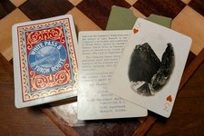AnTiQuE WHITE PASS & YUKON ROUTE SOUVENIR POKER PLAYING CARDS EXTRA VinTagE  picture