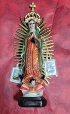 Vintage Our Lady of Guadalupe Statue 10