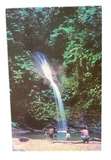 Postcard Blue Basin Waterfall Trinidad Northern Range Diego Martin Tropical picture