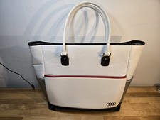 AUDI Golf Tote Bag White Car Collection Original Sports Weekend white black red picture