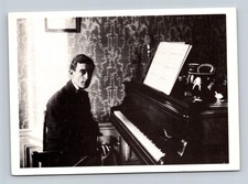 Maurice Ravel Portrait; Classical Music Composer 1990s - Postcard picture