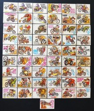 1972 Donruss Silly Cycles 55 Stickers - Trading Cards Lot, Odd Rods Series picture