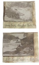 Androscoggin River Oxford County Rumford Falls Maine ME Antique 1900s Photos picture