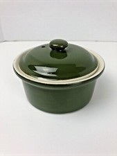 Vintage Hall Green Individual Covered Casserole USA 64 (5