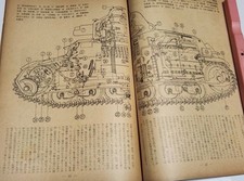 1943 Imperial Japanese Army Engineer School Tank Repair Science Asahi July WWII picture