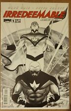 IRREDEEMABLE 1 NM ARTIST EDITION  B&W VARIANT MARK WAID BOOM OPTIONED SERIES  picture