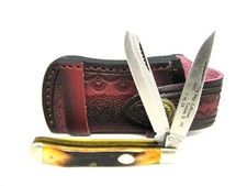 NOS Cripple Creek Bob Cargill USA Vintage 1985 stag slim trapper Rare 1 of 24 picture