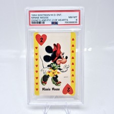 1964 Disney Minnie Mouse PSA 8 Disneyland  Whitman #2 of Hearts picture