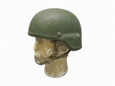 MADE WITH KEVLAR ADVANCED COMBAT HELMET ACH MICH ARMY 8470-01-506-6369 OD GREEN picture