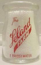 Super Nice LeLand Farms 3/4 oz. Glass Creamer Bottle picture