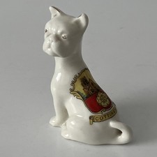 Arcadian Crested China White Bull Dog Cottingham  picture