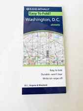 Rand McNally Easy Fold Washington, DC Streets Map, Laminated picture