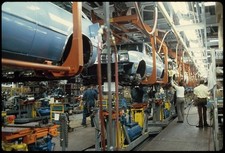 Linden New Jersey General Motors Plant 1970s Automobile Assembly Line picture