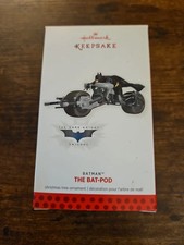 Batman The Bat-Pod Hallmark Keepsake Ornament 2013 Limited Edition - 718-197 picture