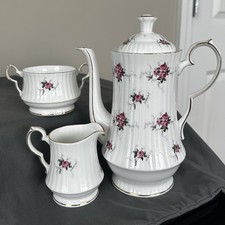 Hammersley Spode Princess House Windsor Rose Fine Bone China Teapot Creamer Suga picture