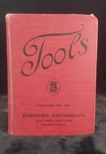 ANTIQUE TOOLS BOOK CATALOG HAMMACHER, SCHLEMMER, & CO., CIRCA 1900 picture