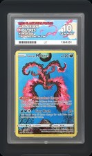 Galarian Moltres SWSH284 ACE 10 Perfect Subgrades Crown Zenith Promo picture