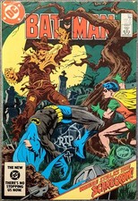 Batman #373 DC 1984 Classic Hannigan Scarecrow Cover Sharp picture