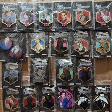 Phoenix Wright Ace Attorney Collectible Limited Edition Enamel Pins Lot Official picture
