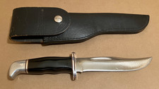 Buck 119 Inverse One Liner Vintage Fixed Blade Knife USA picture