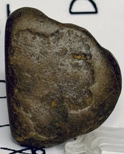 Pre Historic Stone Effigy/Figure Authentic Hand Carved Artifact, 2.1  oz • VA picture