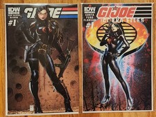Arthur Adams G.I. Joe #1 IDW 2013 Baroness Variant w/The Cobra Files #1, New picture