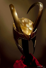 Loki Helmet-Marvel's Movie Character-Medieval Helmet Replica For Gift Halloween picture