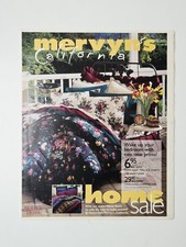 1997 Mervyn's California Home Sale and Family Fashion Circular 32 Pages Vintage picture