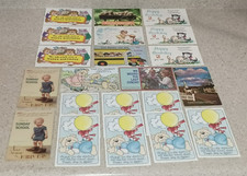 VTG 20 Plus Postcard Lot Happy Birthday Sunday School Come Join Us And More picture
