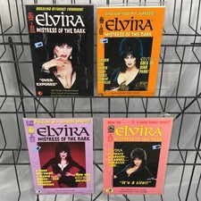 Elvira Mistress of the Dark Comic Book Lot Issues 2 5 7 9 Claypool Eclipse 1990s picture