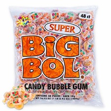 ALBERT'S Candy Super BIG BOL Bubble Gum, 1 Count (Pack of 1), Big Bol picture