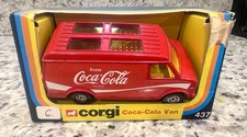 Vintage 1978 Corgi 437 Coca-Cola Delivery Van Diecast Model - In Original Box picture