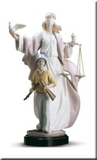 LLADRO A Dream of Peace 1807 - 1995-97 Limited Edition picture