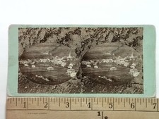 Berlin Village Stereoview Antique c1870 New Hampshire Landscape picture