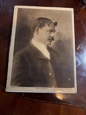Edward A. MacDowell Portrait By Davis/Sanford N.Y. Antique Sepia-Toned     51-18 picture