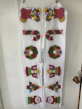 VINTAGE CRANSTON PRINT WORKS CHRISTMAS CALICO ORNAMENT PANEL picture