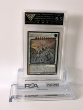 Crystal Clear Wing S. Dragon led8-en005 - GG 9.5 (BGS 9.5/PSA 10) Ghost Yu-Gi-Oh picture