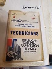 President Ronald Reagan 1980 Rare Vintage Republican National Convention picture