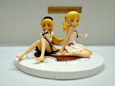 MONOGATARI Exhibition Puella Magi Madoka Magica Mami Shinobu Figure Set of 2 picture