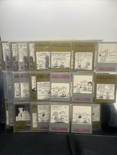 1992 Pro Sports Peanuts Classics Gold Trading Card Series 2 201-400 Missing 11 picture