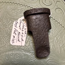 CIVIL WAR U.S. model 1860 CAVALRY SABER SCABBARD THROAT East Port Mississippi picture