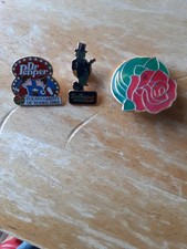 Vintage Three (3) Dr Pepper & Tournament of Roses 1985 Souvenir Lapel Pins  picture
