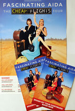 FASCINATING AIDA CHEAP FLIGHTS TOUR POSTER & 2 FLYERS  picture