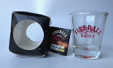 Fireball Cinnamon Whiskey Shot Glass - Flames Limited Edition Unleash the Dragon picture