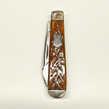VINTAGE 1960’S-1970’S BOKER USA (9695) SWELL END JACK KNIFE picture