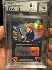 Bleach 2008 Bounts Autographs Ichigo Kurosaki A16 Signed Johnny Yong Bosch BAS picture