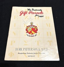 OLD Burr, Patterson & Auld fraternity / sorority pin & jewelry catalog, 1966 picture