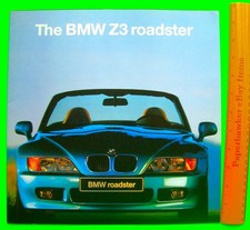 1996 BMW Z3 ROADSTER INTRO HUGE PRESTIGE 16-pg COLOR CATALOG Brochure JAMES BOND picture