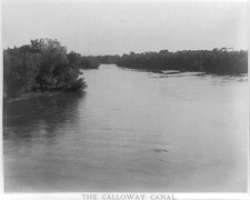 Photo:Kern County California 1900s Kern River above Calloway Canal picture